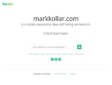 Tablet Screenshot of markkollar.com